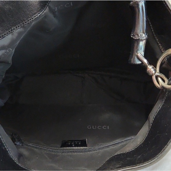 Authentic Tom Ford Gucci Bamboo Nylon Handbag - Picture 9 of 15